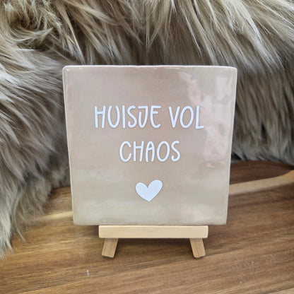 Robuust wenstegeltje: Huisje vol chaos
