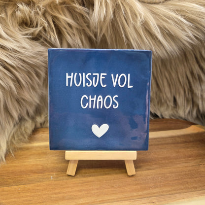 Robuust wenstegeltje: Huisje vol chaos