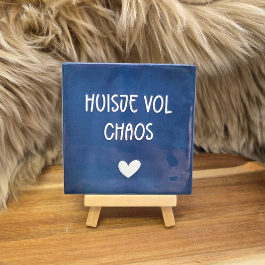 Robuust wenstegeltje: Huisje vol chaos
