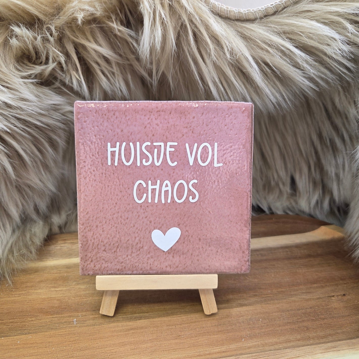 Robuust wenstegeltje: Huisje vol chaos