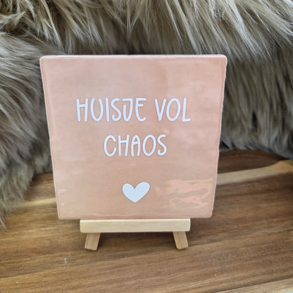 Robuust wenstegeltje: Huisje vol chaos