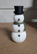3D Sneeuwpop kerst decoratie