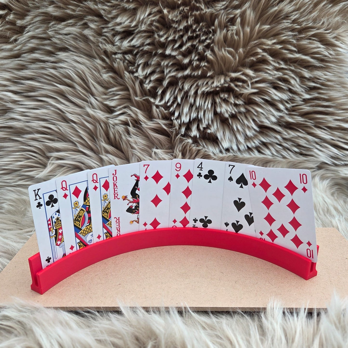 Speelkaarten houder