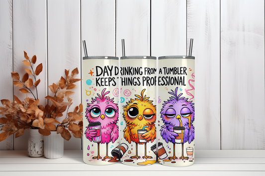 Tumbler Day drinking
