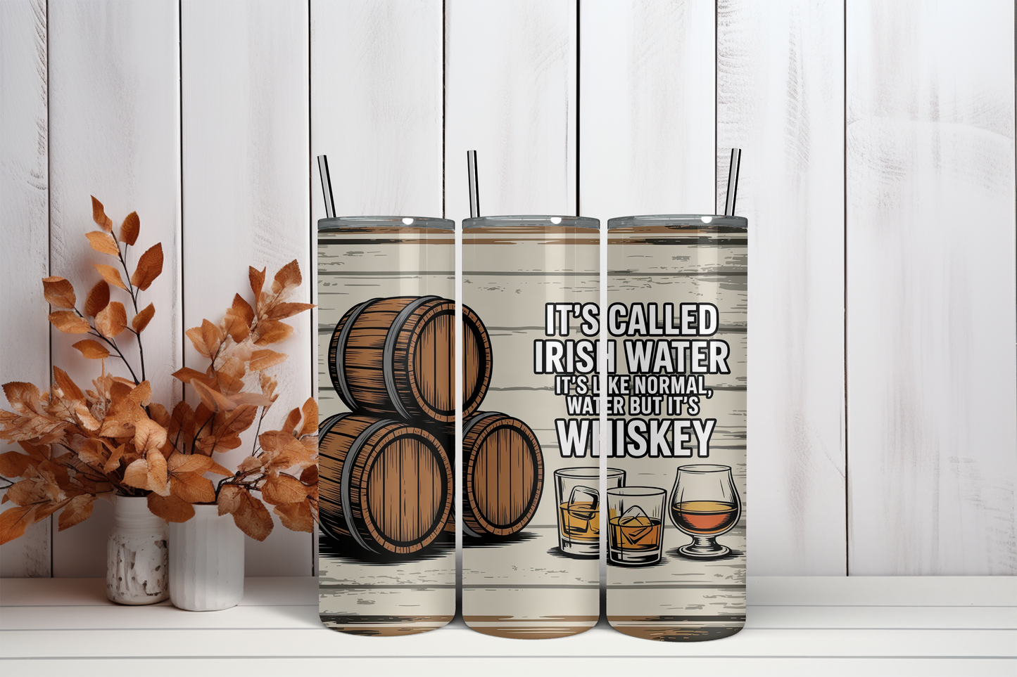 Tumbler Irish water/Whiskey