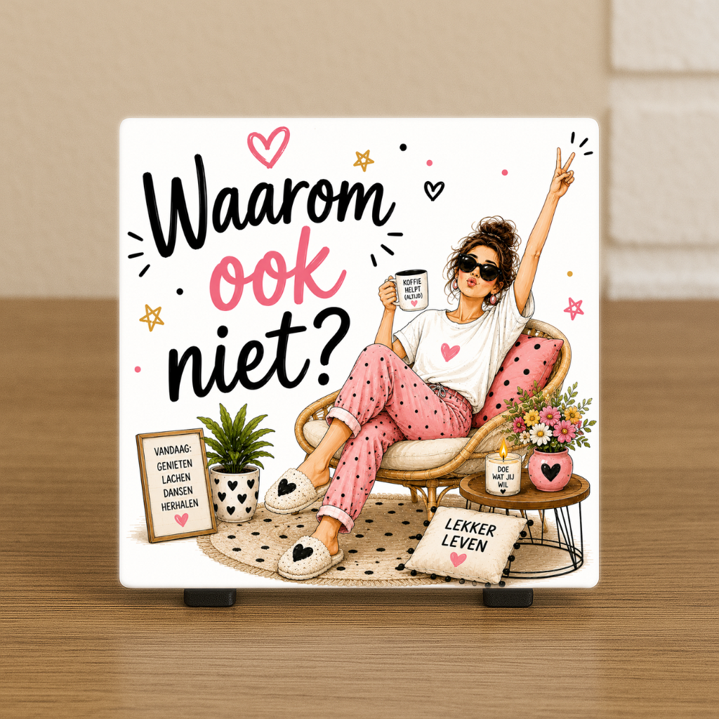 Spreuktegel: Waarom ook niet?