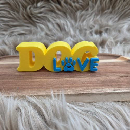3D geprint wordpop Dog love