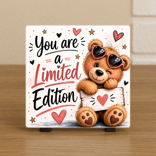 Spreuktegeltje: You are a limited beertje