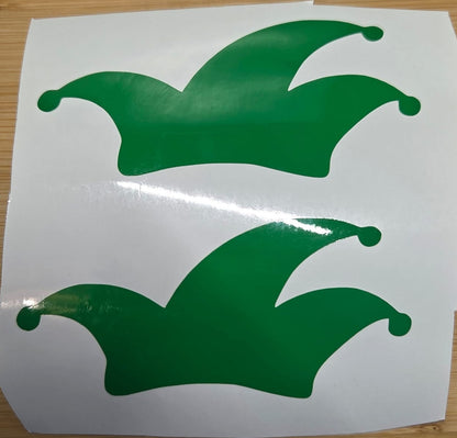 Carnaval Statisch Raamfolie Herbruikbaar – Zelf Samenstellen met Maskers & Kleuren