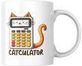 “Catculator” – Grappige katten-mok met woordgrap