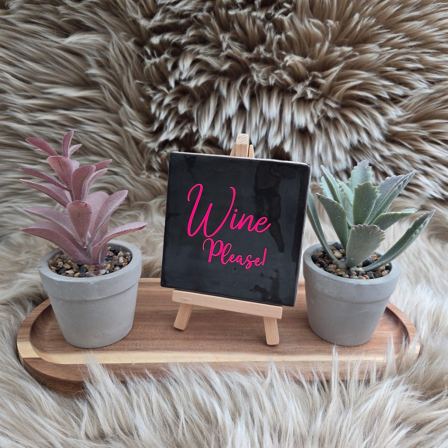 Robuust wenstegeltje: Wine please!