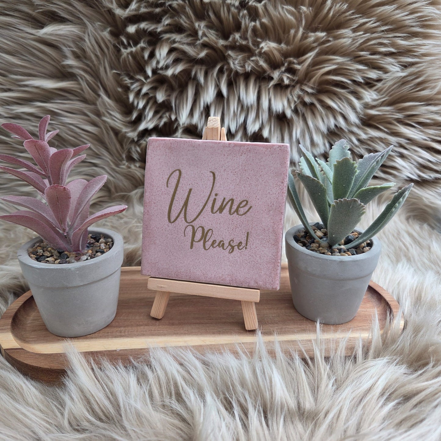 Robuust wenstegeltje: Wine please!