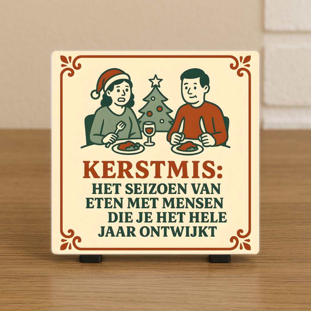 Spreuktegeltje - Kerstmis: Het seizoen