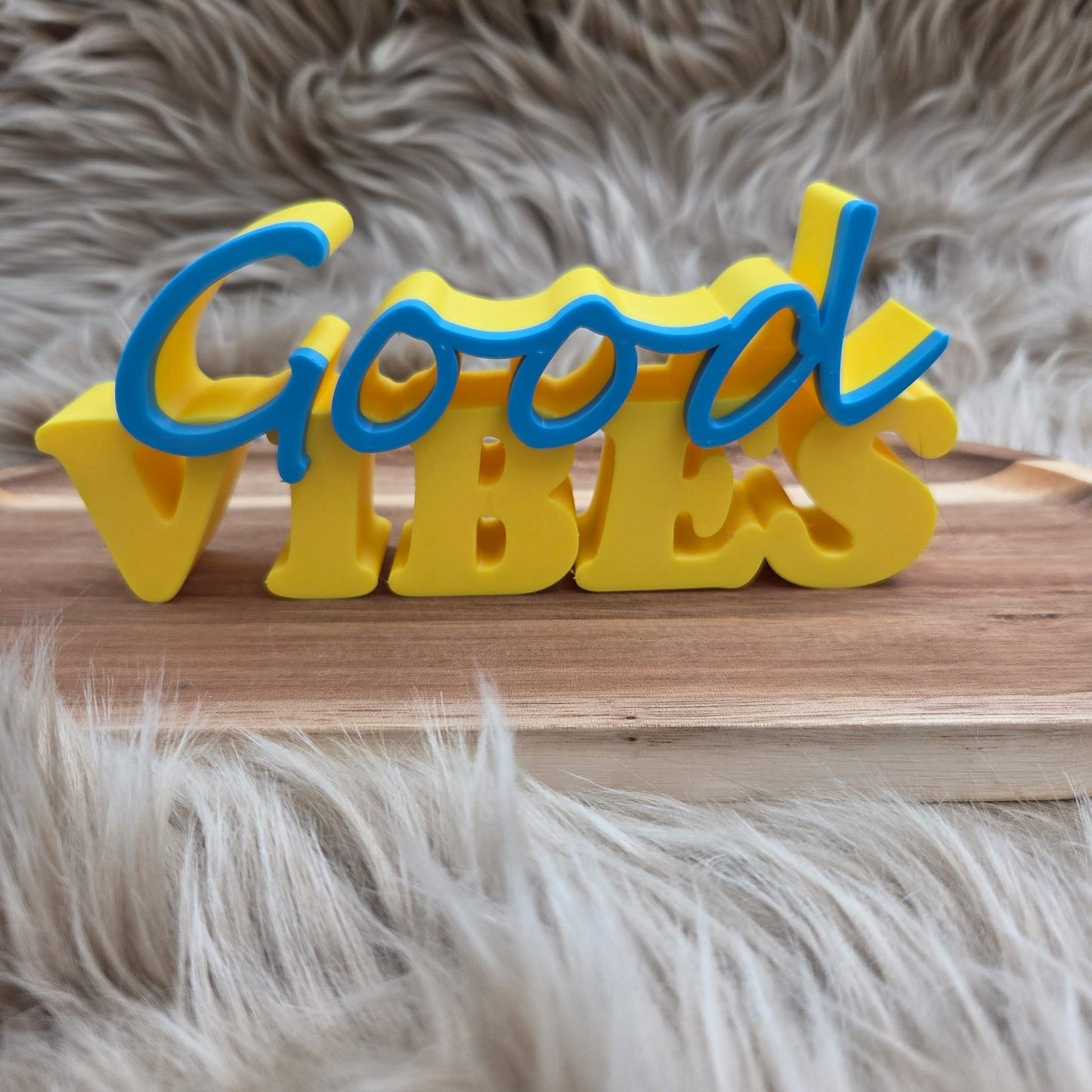 3D geprint wordpop Good vibes