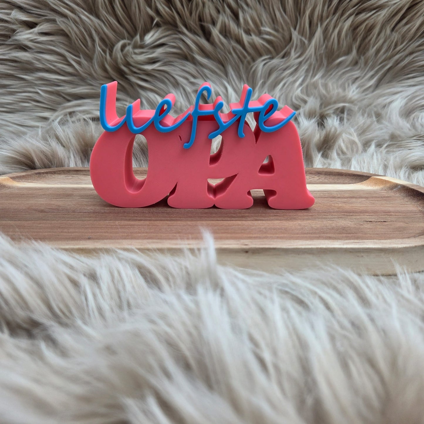 3D geprint wordpop Liefste opa