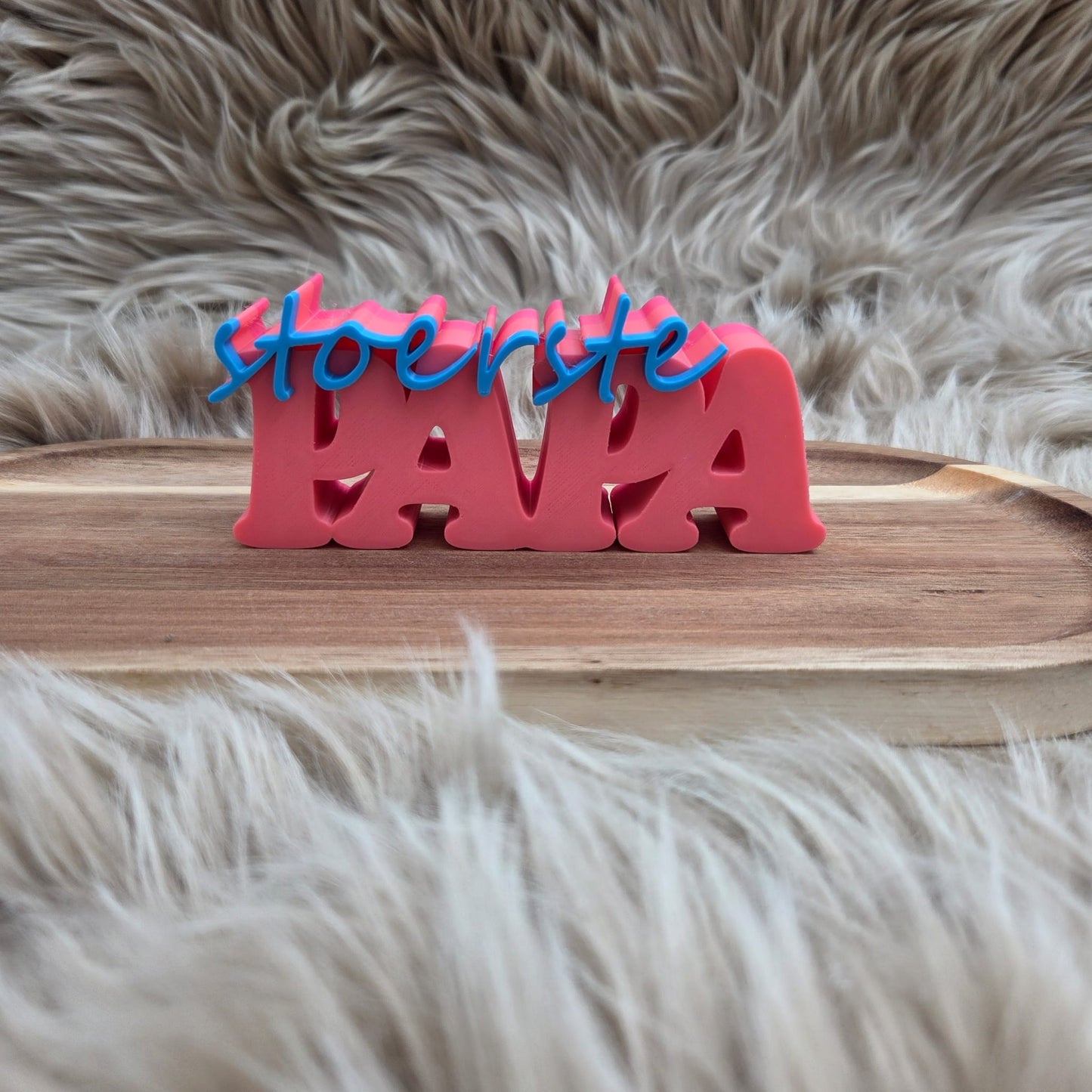 3D geprint wordpop Stoerste papa