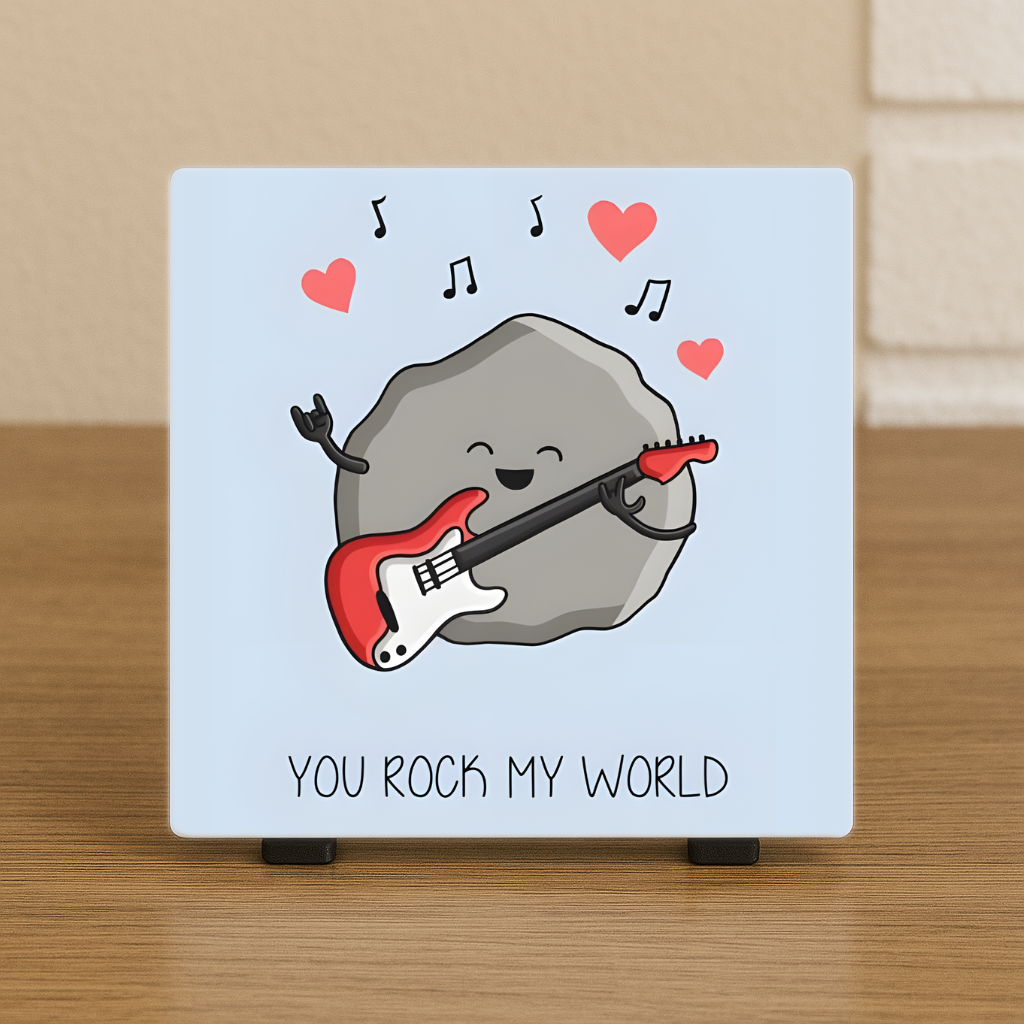 Spreuktegeltje: You rock my world